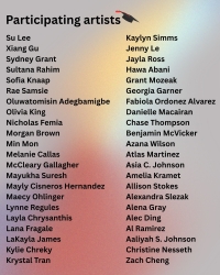 Participating artists 